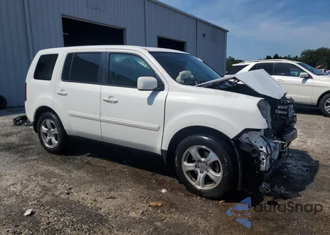 2015 Honda Pilot Ex from USA, damaged, VIN 5FNYF3H40FB019992